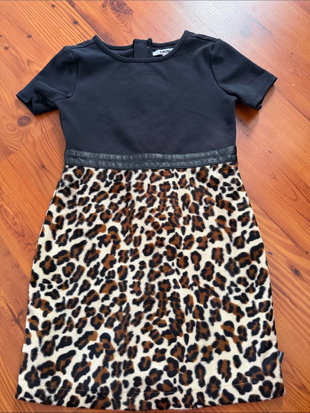 DKNY Leopard Print Dress